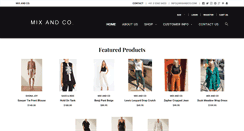 Desktop Screenshot of mixandco.com
